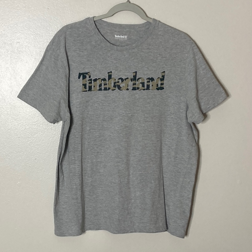 Timberland Mens Gray T Shirt Size XL